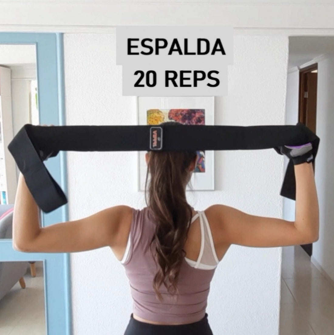 Rutina con Banda de Yoga y Pilates Verri para Brazo, Espalda y Pecho