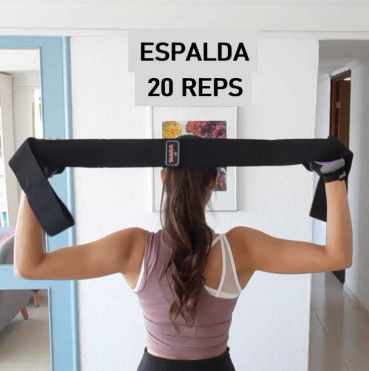 Rutina con Banda de Yoga y Pilates Verri para Brazo, Espalda y Pecho
