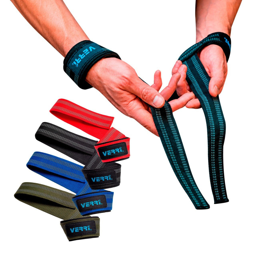 Straps Gym Pro Látex - Agarre Grip Anti-Derrapante