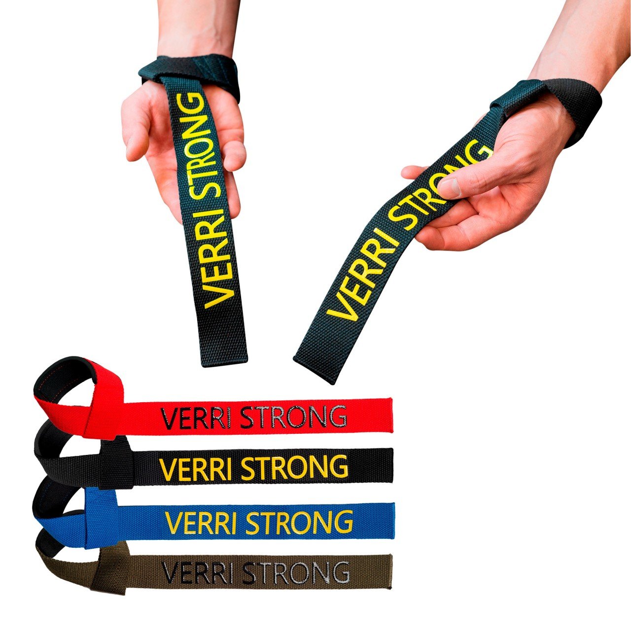 Straps Gym Pro Silicón - Verri Strong: Agarre Premium