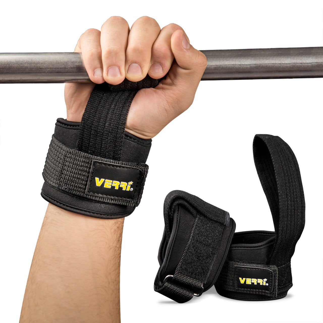 Straps con Muñequera de Soporte Firme con Cinta Tersa