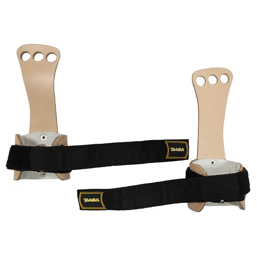 Calleras para Gimnasia de Cuero con Orificios para 3 Dedos
