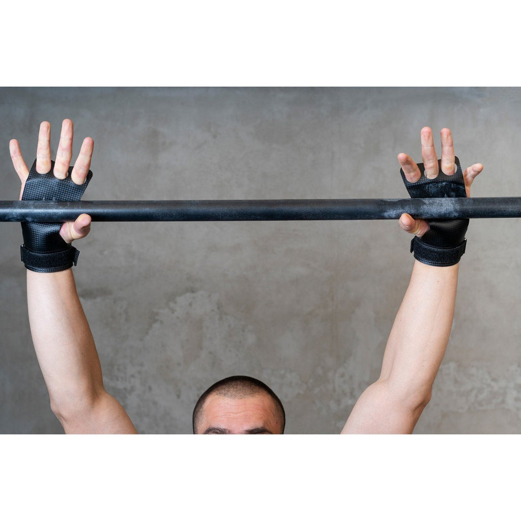 Calleras Gym de Fibra de Carbono con Orificios para 3 Dedos