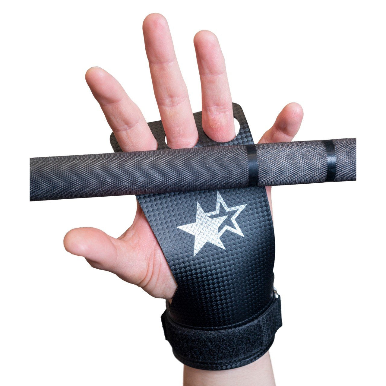 Calleras Gym de Fibra de Carbono con Orificios para 3 Dedos