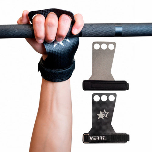 Calleras Gym de Fibra de Carbono con Orificios para 3 Dedos