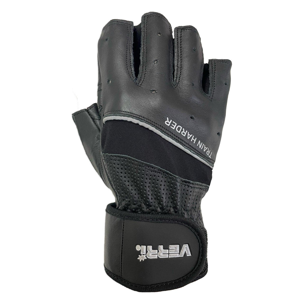 Guantes de Gym con Muñequera en Piel