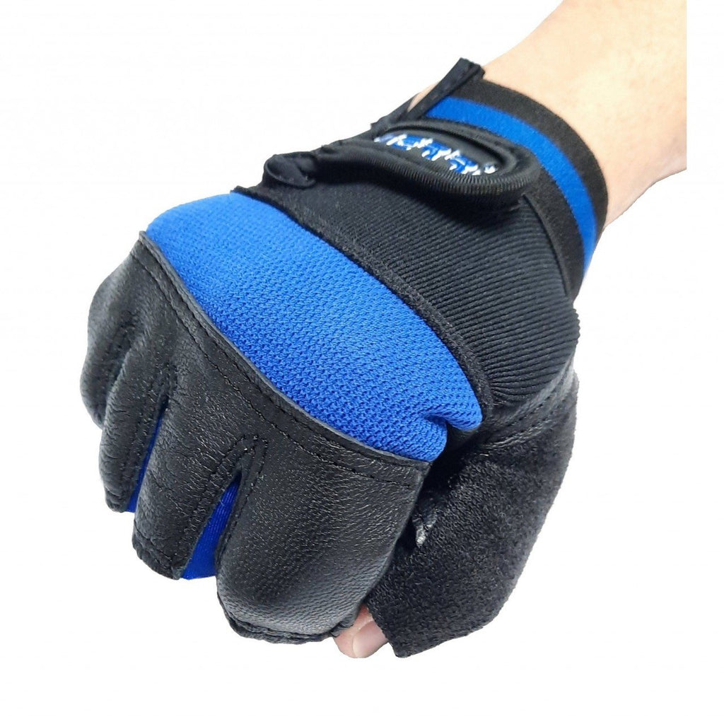 Guantes Pesas en Piel de Cabra