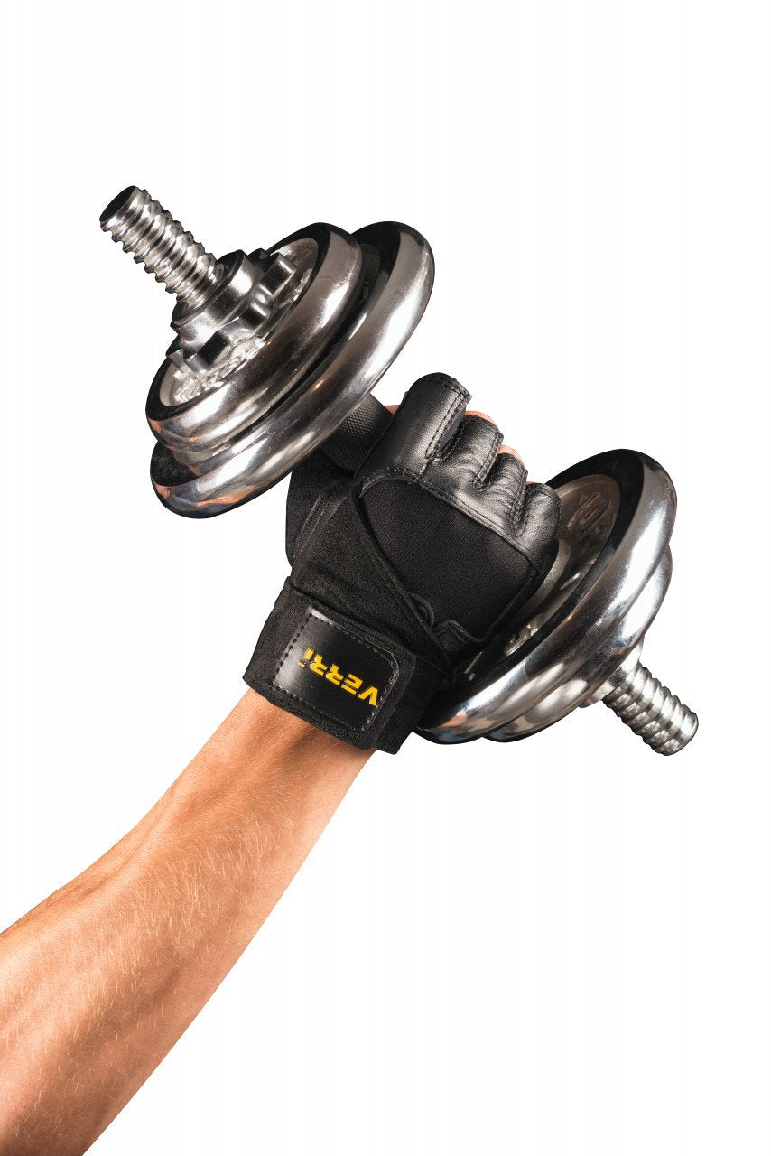 Guantes Gym Hombre en Piel de Cabra