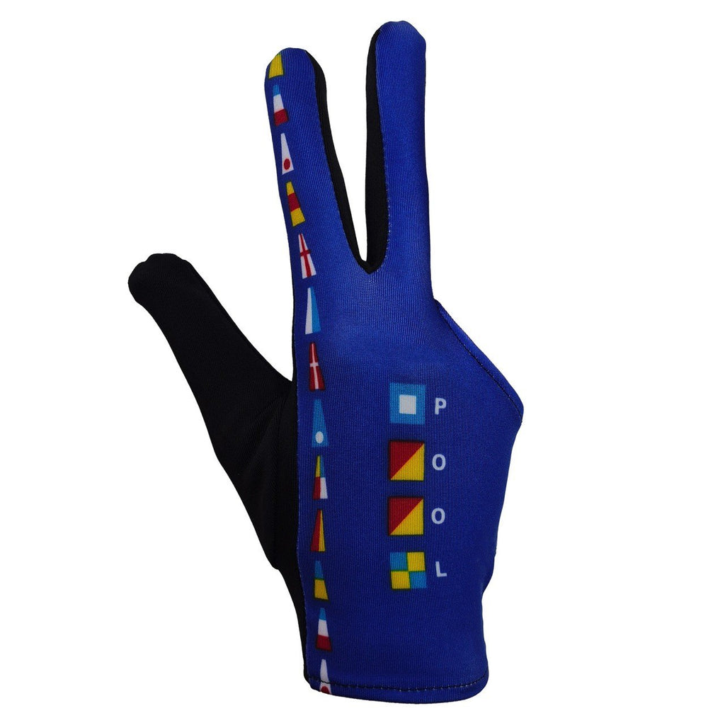 Guantes para Billar Estampados, Mano Derecho